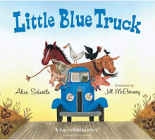 Book cover of Little Blue Truck Board Book