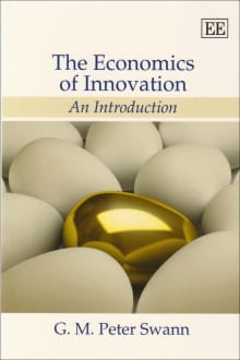 Book cover of The Economics of Innovation: An Introduction