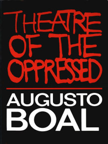 Book cover of Theatre of the Oppressed