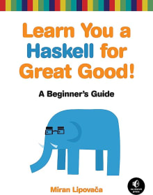 Book cover of Learn You A Haskell For Great Good