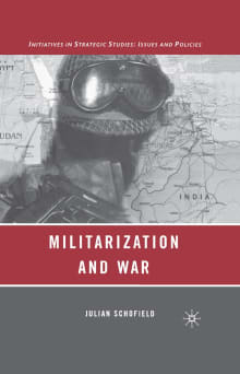 Book cover of Militarization and War