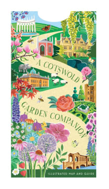 Book cover of A Cotswold Garden Companion: An Illustrated Map and Guide