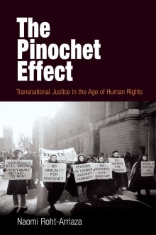 Book cover of The Pinochet Effect: Transnational Justice in the Age of Human Rights