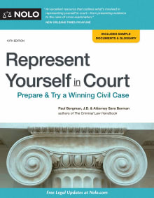 Book cover of Represent Yourself in Court: Prepare & Try a Winning Civil Case