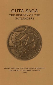 Book cover of Guta Saga: The History of the Gotlanders