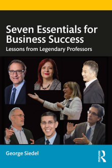 Book cover of Seven Essentials for Business Success