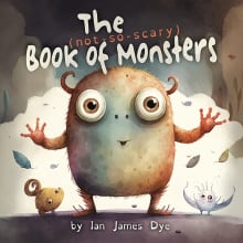 Book cover of The (not-so-scary) Book of Monsters