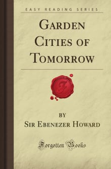 Book cover of Garden Cities of To-Morrow