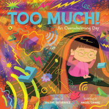 Book cover of Too Much!: An Overwhelming Day