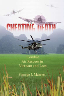Book cover of Cheating Death: Combat Air Rescues in Vietnam and Laos