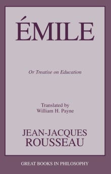 Book cover of Emile: Or Treatise on Education