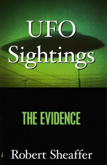 Book cover of UFO Sightings: The Evidence