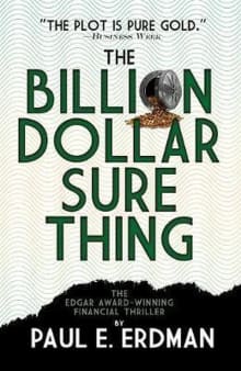 Book cover of The Billion Dollar Sure Thing