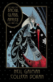 Book cover of Neil Gaiman's Snow, Glass, Apples