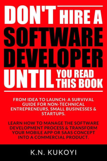 Book cover of Don't Hire a Software Developer Until You Read this Book