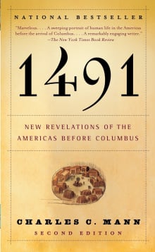 Book cover of 1491: New Revelations of the Americas Before Columbus