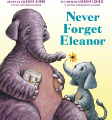 Book cover of Never Forget Eleanor