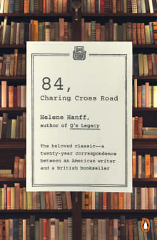 Book cover of 84, Charing Cross Road