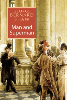Book cover of Man and Superman