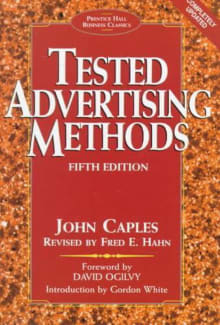 Book cover of Tested Advertising Methods