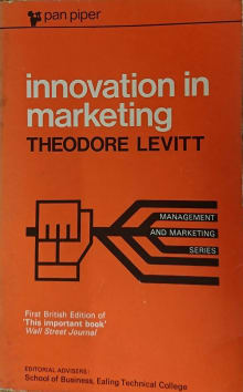 Book cover of Innovation in Marketing: New Perspectives for Profit and Growth