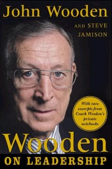 Book cover of Wooden on Leadership: How to Create a Winning Organization