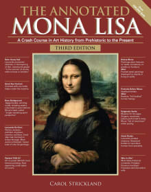 Book cover of The Annotated Mona Lisa: A Crash Course in Art History from Prehistoric to the Present