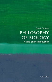 Book cover of Philosophy of Biology: A Very Short Introduction