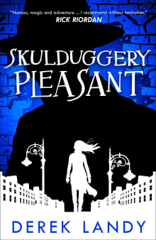 Book cover of Skulduggery Pleasant