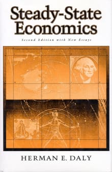 Book cover of Steady-State Economics