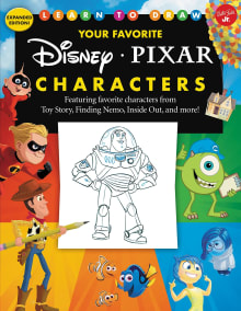 Book cover of Learn to Draw Your Favorite Disney/Pixar Characters:  Featuring Favorite Characters from Toy Story, Finding Nemo, Inside Out, and More!