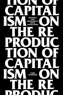 Book cover of On the Reproduction of Capitalism: Ideology and Ideological State Apparatuses