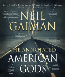 Book cover of The Annotated American Gods