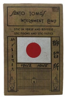 Book cover of Santo Tomas Internment Camp: STIC in Verse and Reverse, STIC-Toons and Stic-tistics 1942-1945