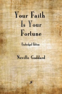 Book cover of Your Faith is Your Fortune