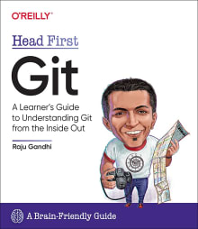 Book cover of Head First Git: A Learner's Guide to Understanding Git from the Inside Out