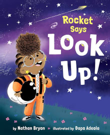 Book cover of Rocket Says Look Up!
