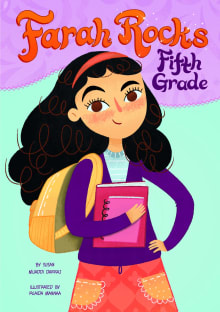 Book cover of Farah Rocks Fifth Grade