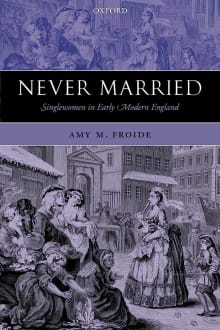 Book cover of Never Married: Singlewomen in Early Modern England