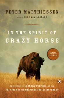 Book cover of In the Spirit of Crazy Horse: The Story of Leonard Peltier and the FBI's War on the American Indian Movement