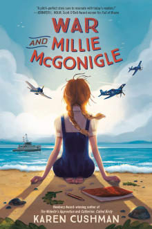 Book cover of War and Millie McGonigle