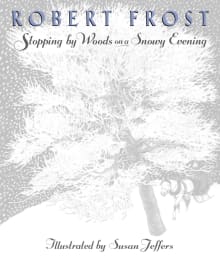 Book cover of Stopping by Woods on a Snowy Evening