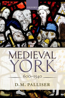 Book cover of Medieval York 600-1540