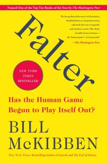 Book cover of Falter: Has the Human Game Begun to Play Itself Out?
