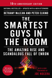 Book cover of The Smartest Guys in the Room: The Amazing Rise and Scandalous Fall of Enron