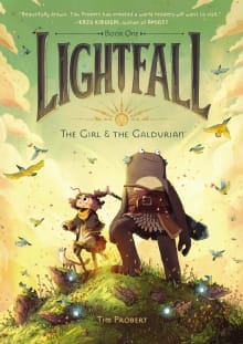 Book cover of The Girl & the Galdurian