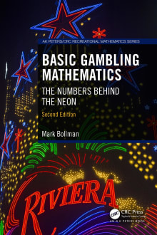 Book cover of Basic Gambling Mathematics: The Numbers Behind the Neon