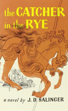 Book cover of The Catcher in the Rye