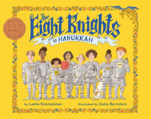 Book cover of The Eight Knights of Hanukkah