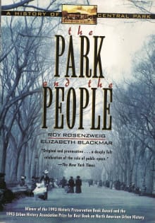 Book cover of The Park and the People: A History of Central Park